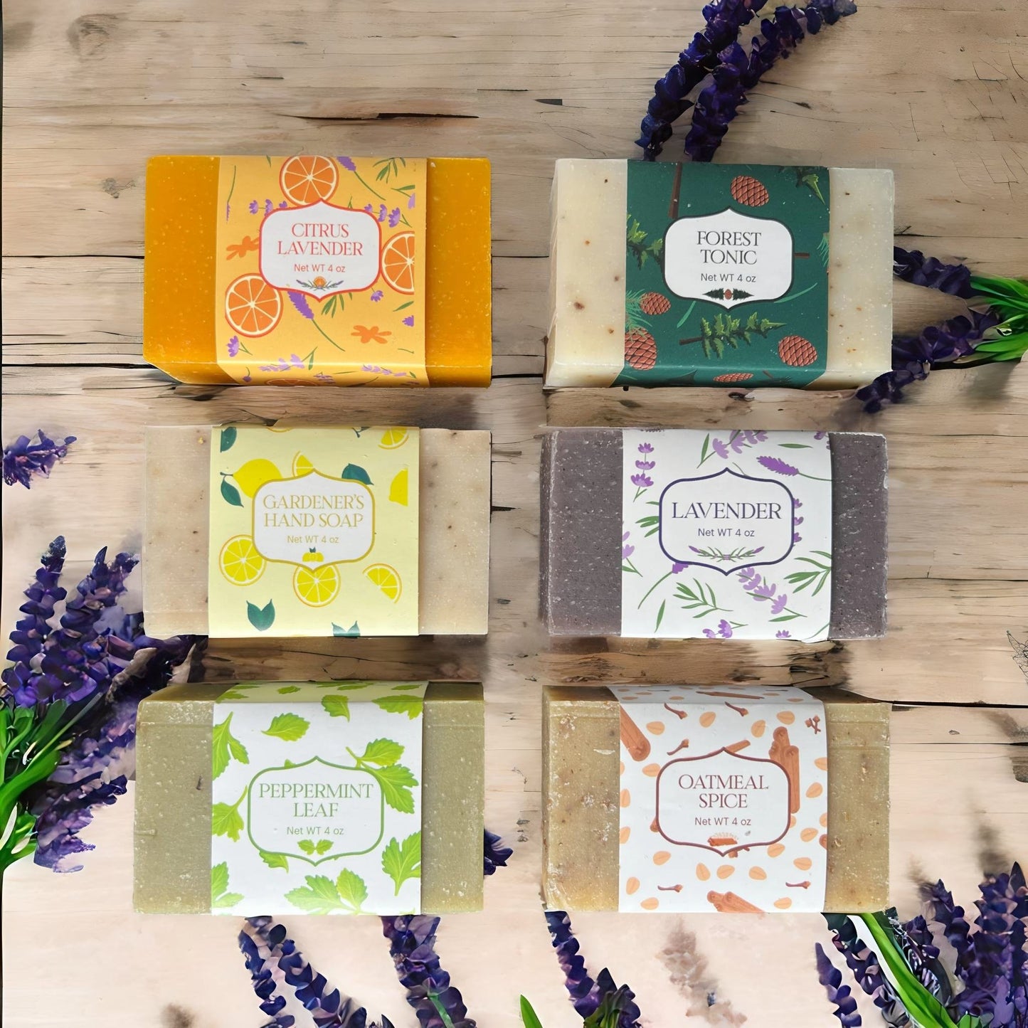 Artisanal Bar Soap 6-Pack Collection